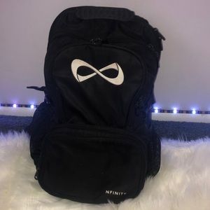 Nfinity black cheerleading bag